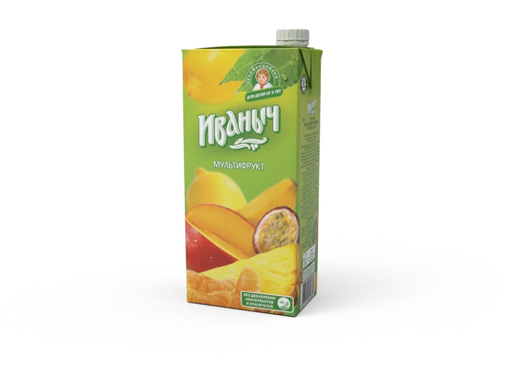 Нектар Иваныч Мультифрукт 0,95л/12шт