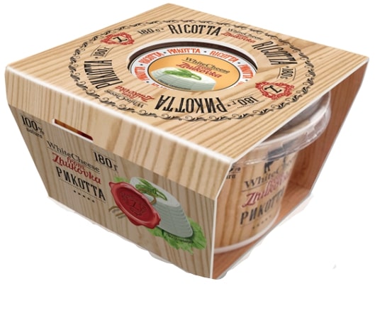 Сыр Рикотта WhiteCheese from Zhukovka 45% 180 г.