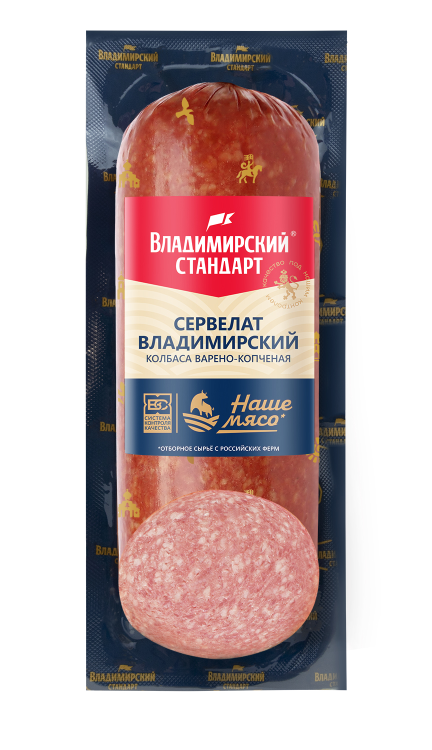 Сервелат Владимирский 350 г в/к