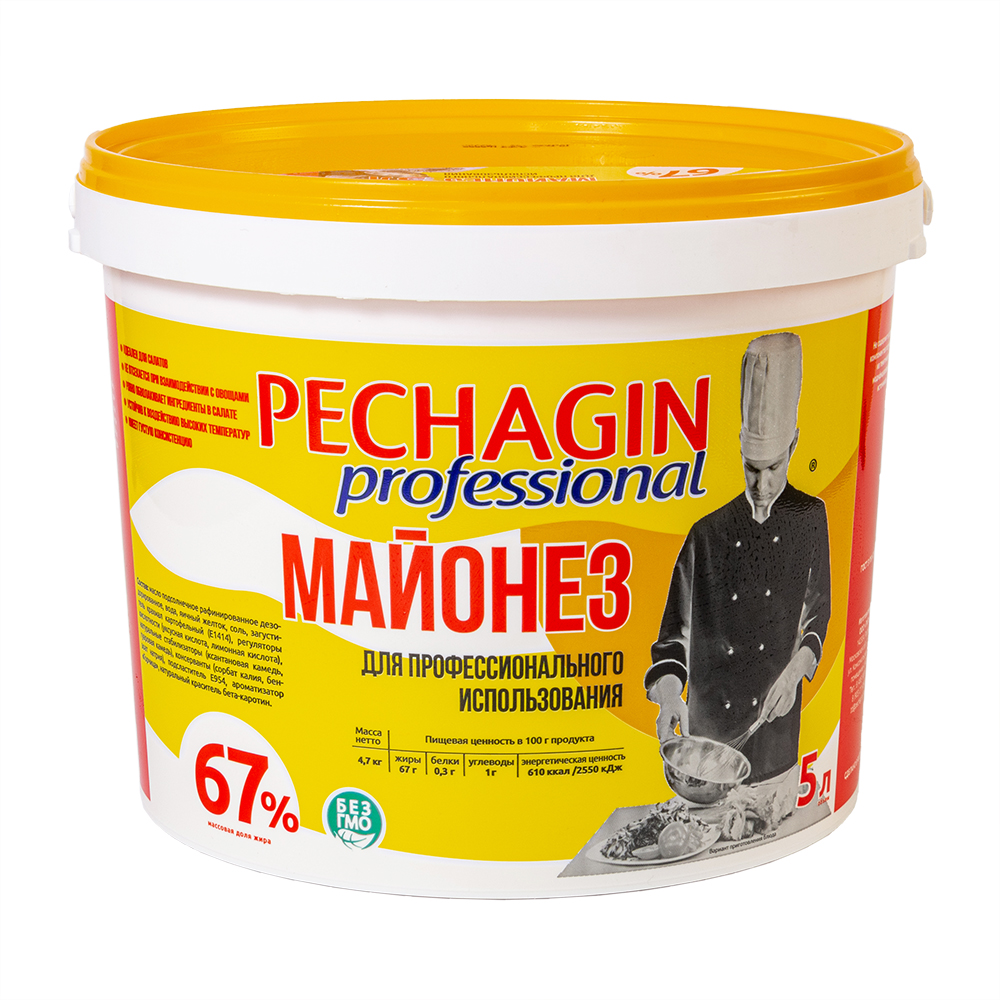 Майонез «Печагин» Экстра 67% 5л