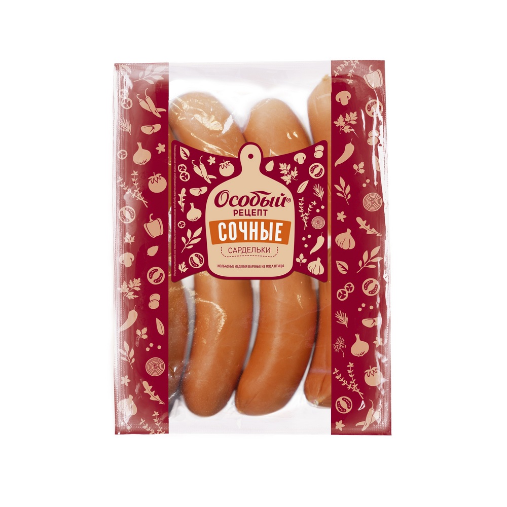 Сардельки Особый рецепт Сочные ndx вес