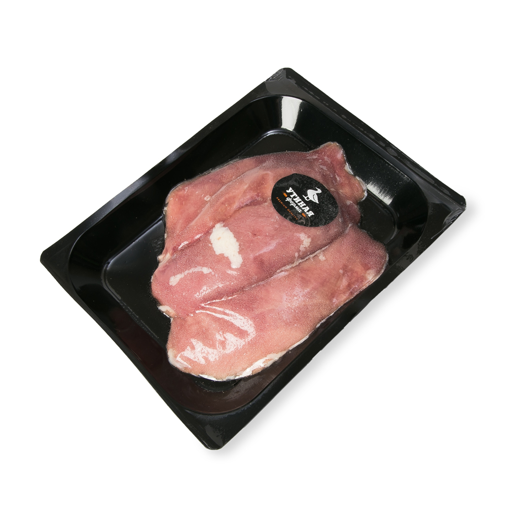 Филе большое утки (без кожи), зам., ву скин лоток, (В) Русское поле