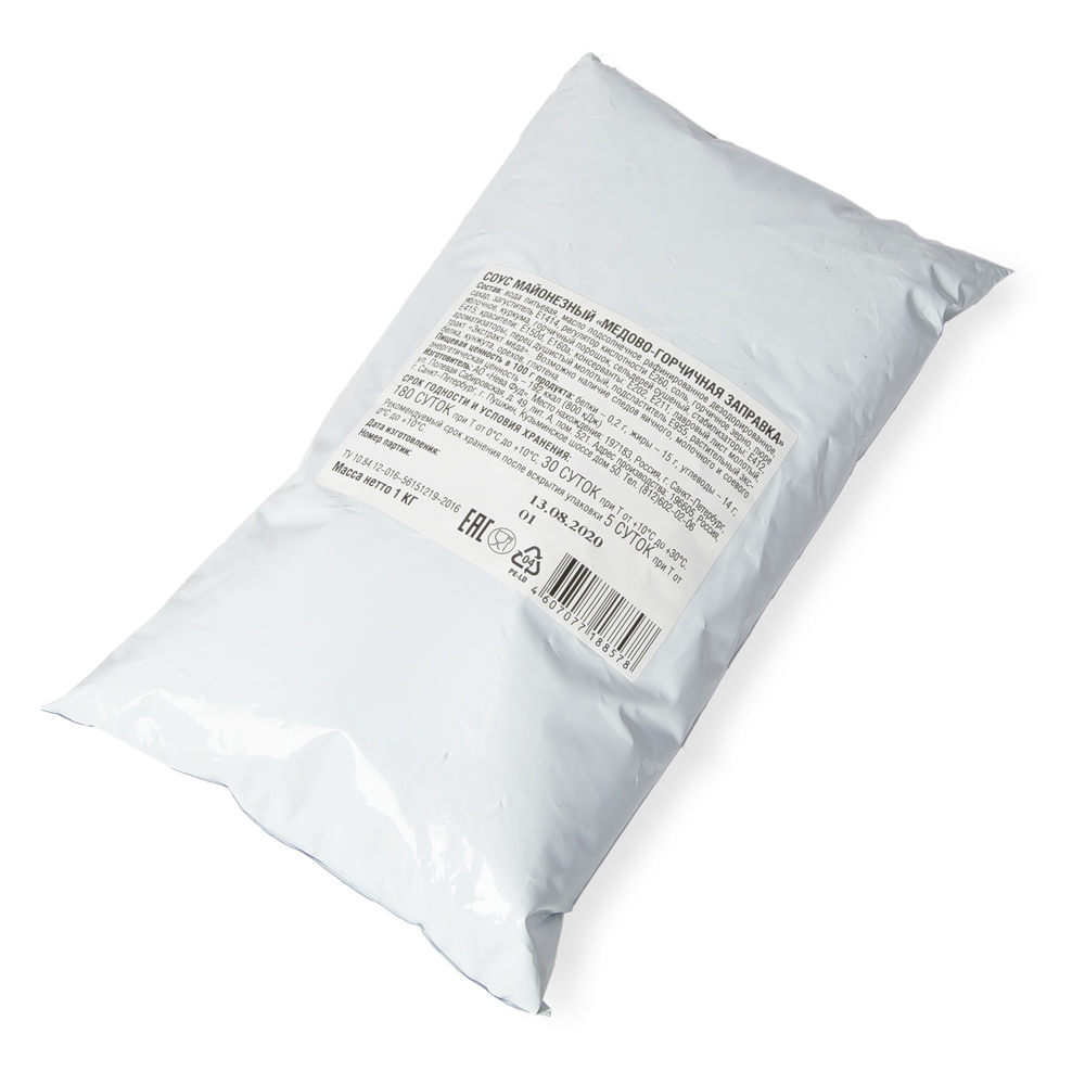 Соус Пикантье майонезный Медово-горчичная заправка балк 1кг