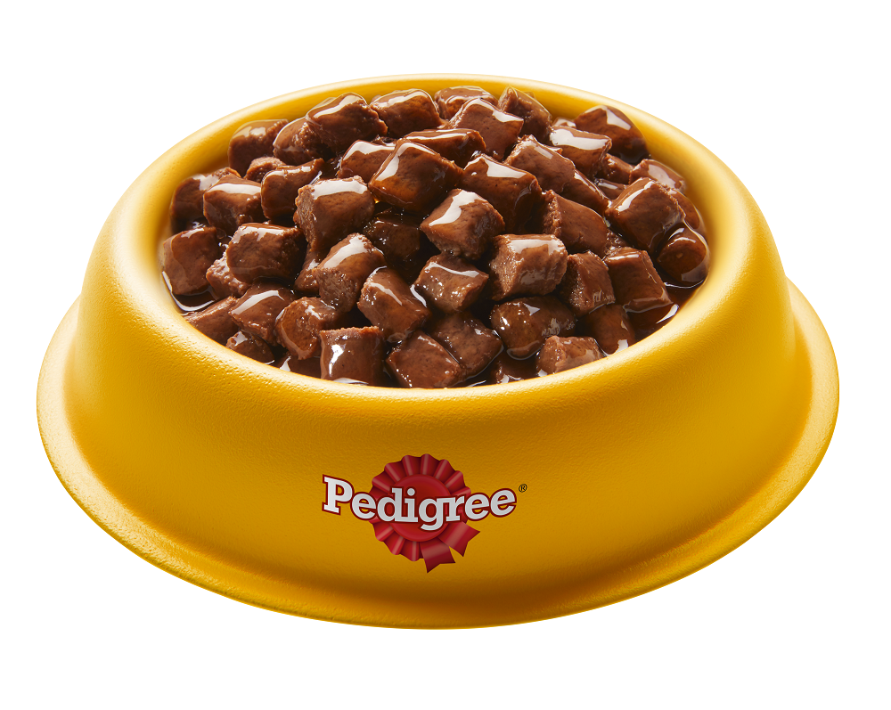 Влажный корм Pedigree для щенков всех пород, с говядиной в соусе, 28х85г