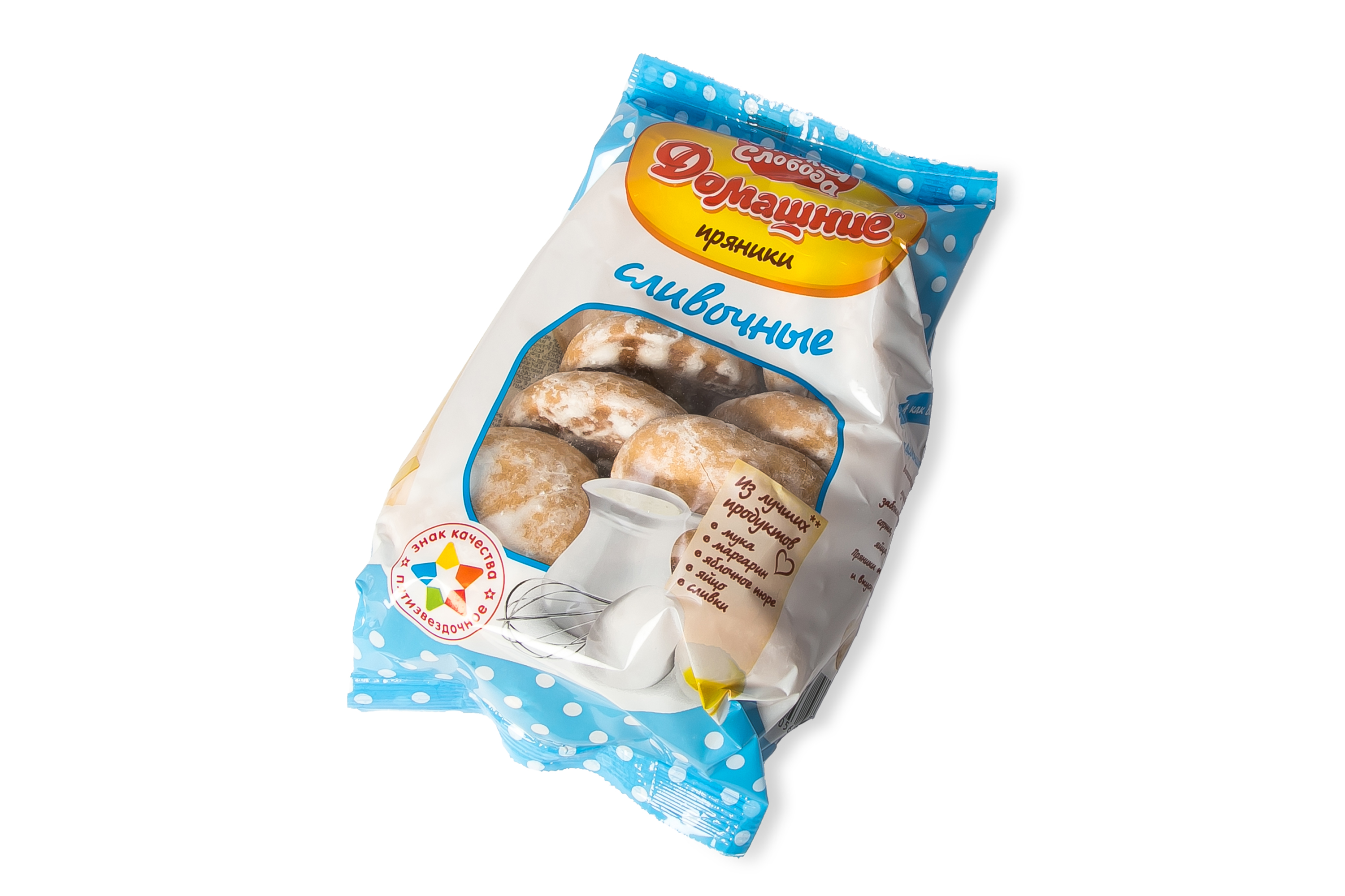 Пряники Сладкая Слобода Домашние Сливочные 10*350г