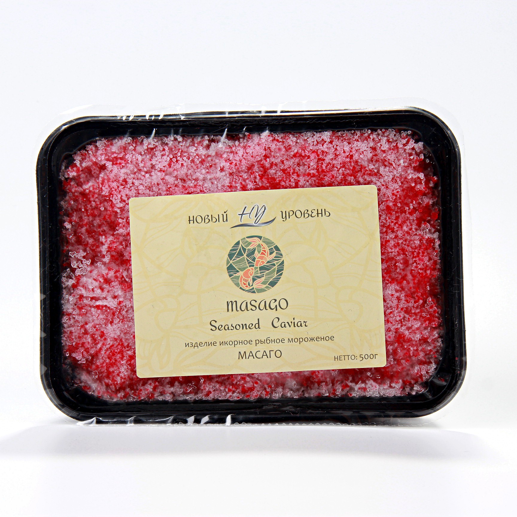 Икра масаго малиновая "Новый Уровень" (ГФ), 500 г