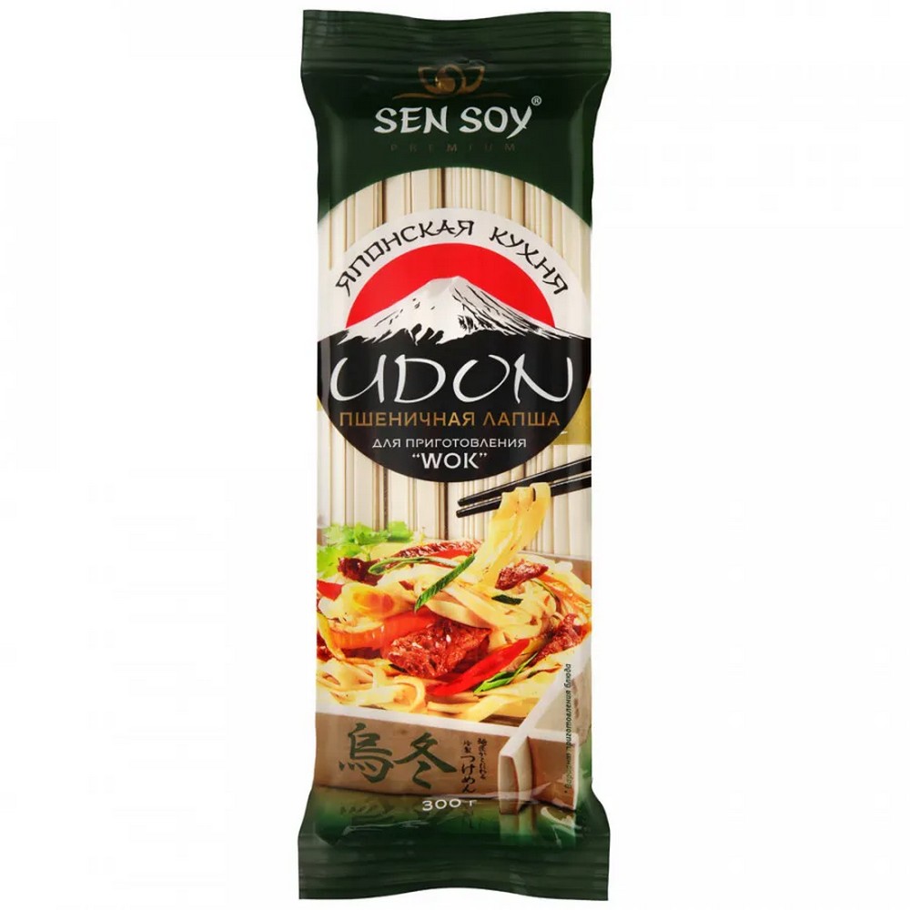 Лапша Sen Soy пшеничная Udon 300 г