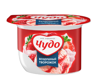 Десерт творож. 85г/12шт Ягодн.Морожен. 5,8% ванночка