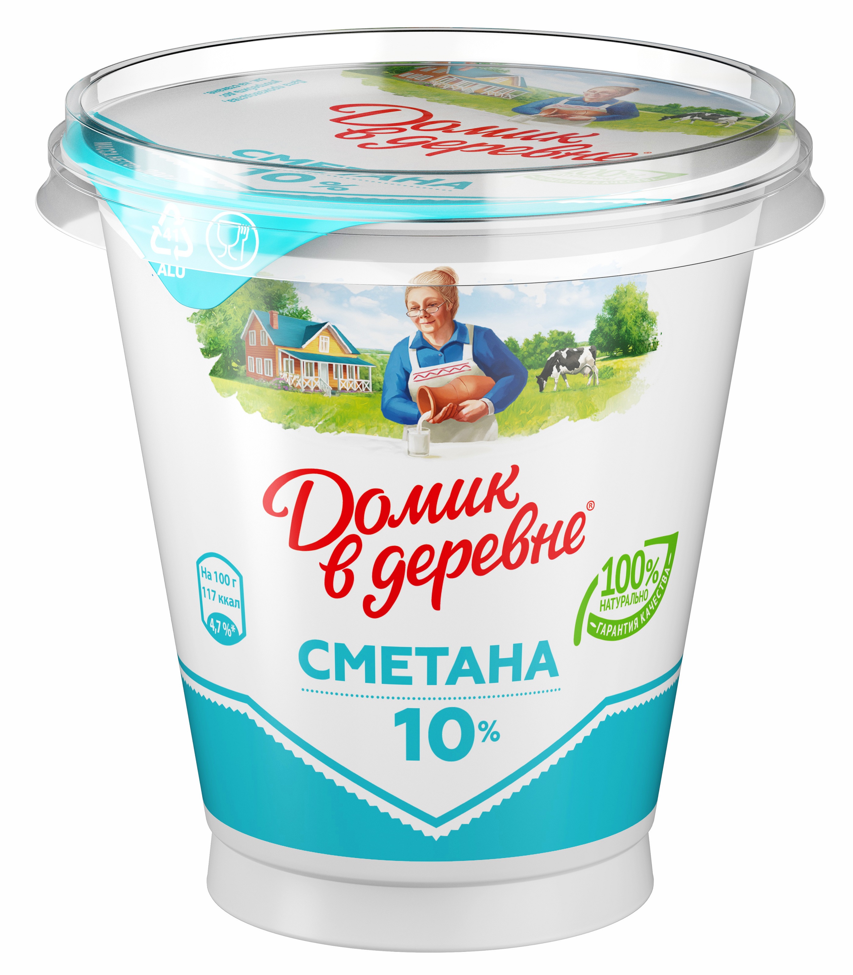 Сметана ДВД 300Г 10%