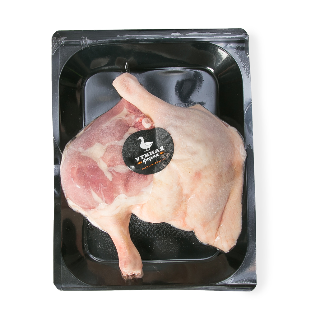 Окорочок утки, зам., ву скин лоток (Русское поле)