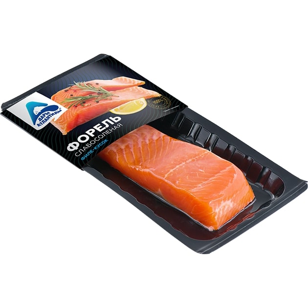 Форель филе-кусок, с/с, "Дары Атлантиды" MV, 150 гр., 1/4