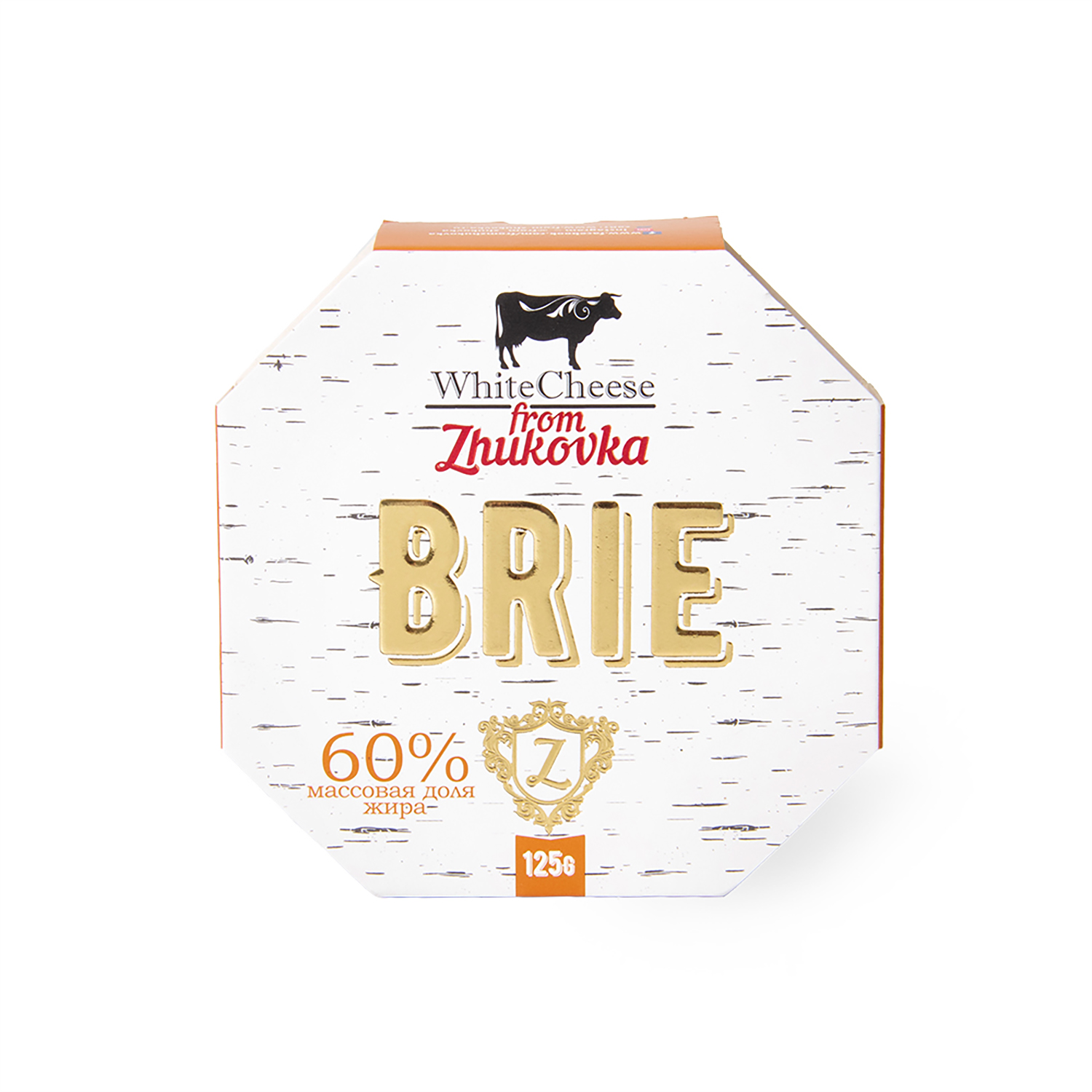 Сыр White Cheese from Zhukovka Бри 60% картон 125 гр