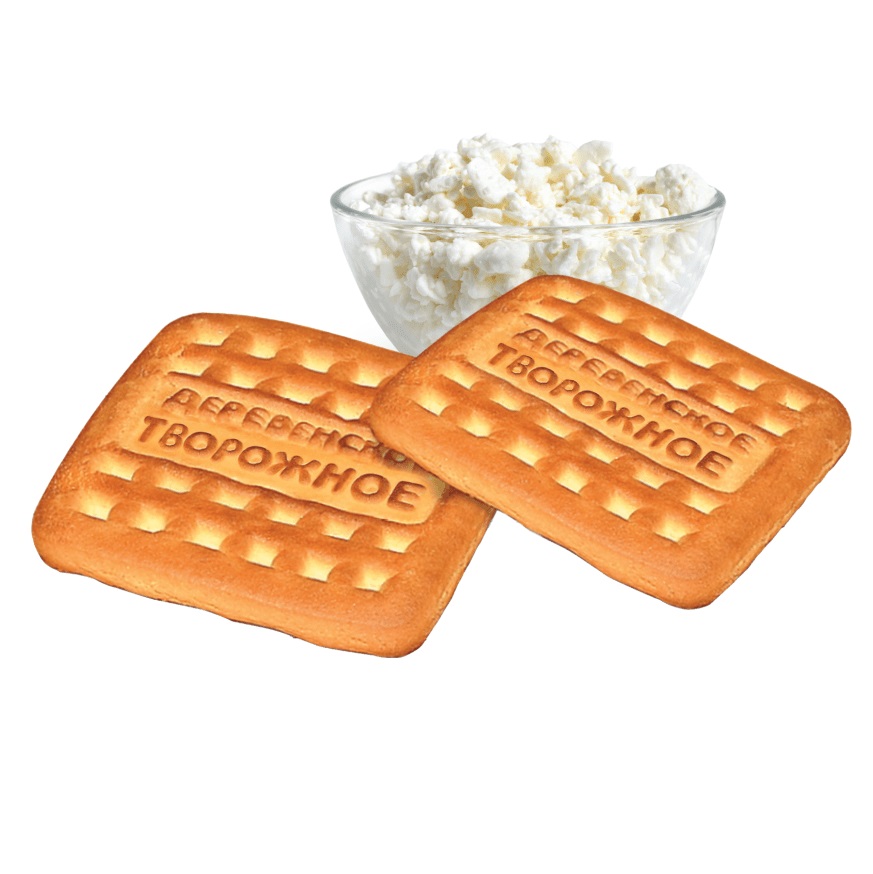 Печенье сахарное Деревенское Творожное 3,9 кг