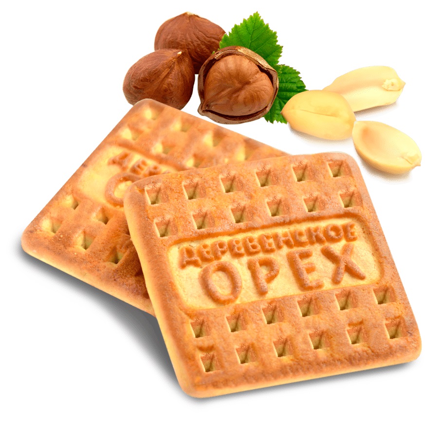 Печенье сахарное Деревенское Орех 4,3 кг