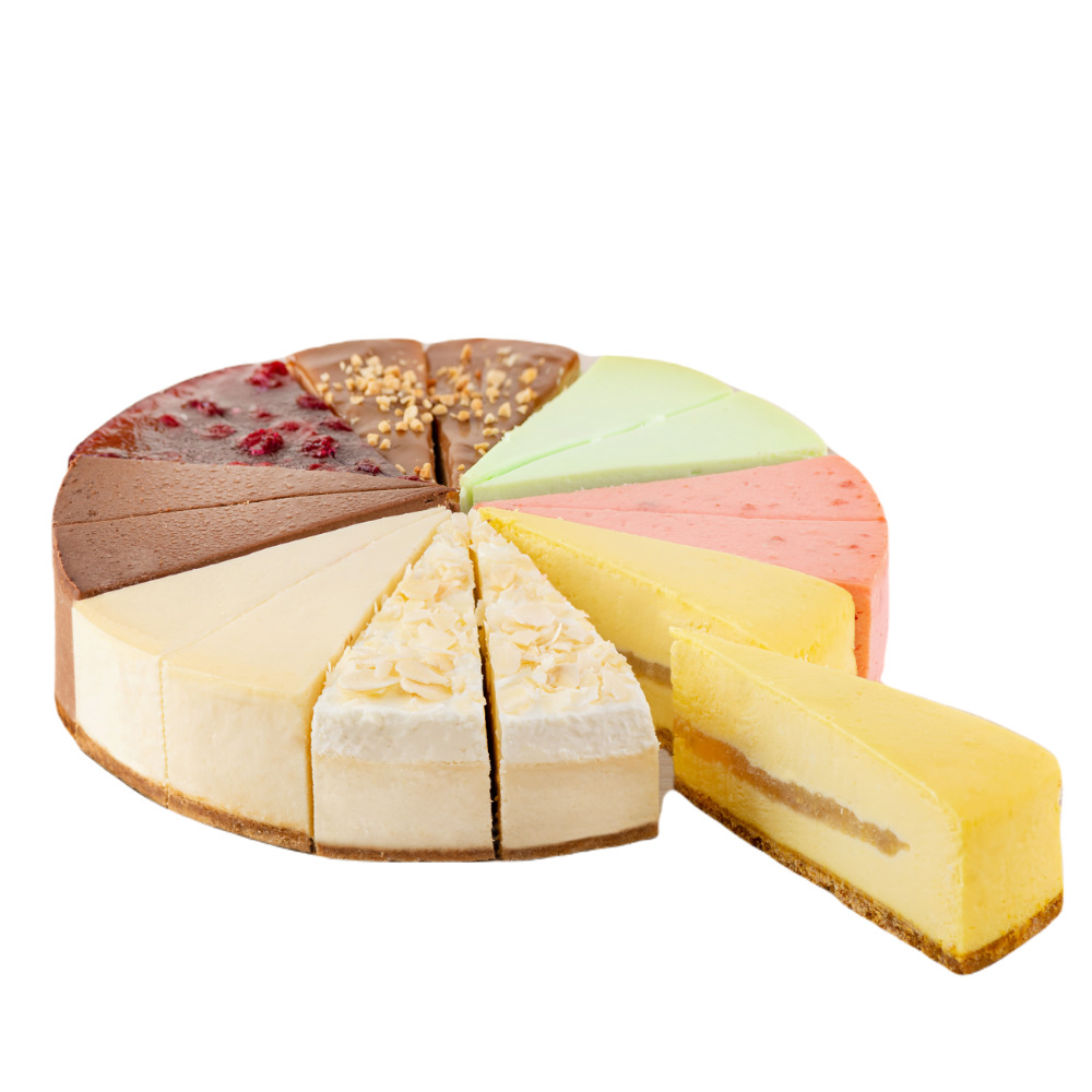 Чизкейк "Ассорти"(8 вкусов) (16х125гр)Bettys Cake 10%