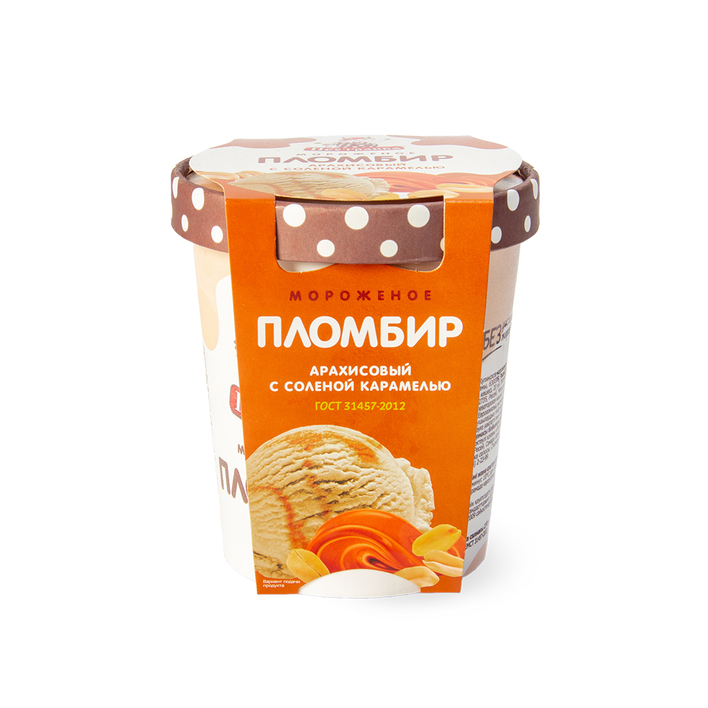 Мороженое ПЕСТРАВКА ведро арахис-солен.карамель 270г (В24)