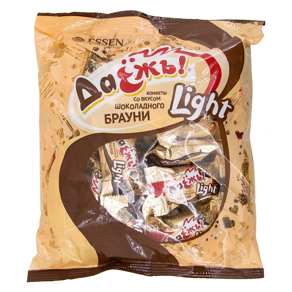 Конфеты Essen ДаЁжь лайт Конфеты со вкусом шоколадного брауни 6*500г