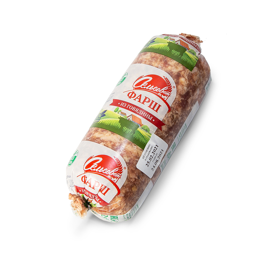 Фарш из говядины зам. 500 гр. Сельсовет