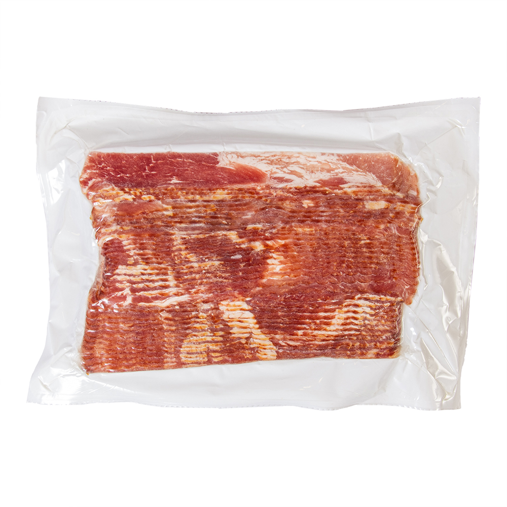 Бекон в/к зам нарезка 1 кг (Ремит)