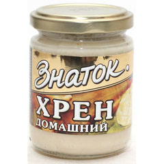 Хрен Домашний ЗНАТОК 160гр/12 стекло