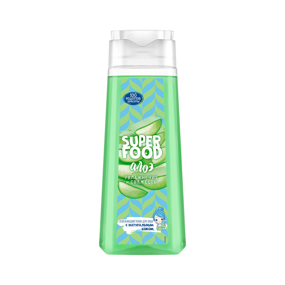 Сто Рецептов Красоты тоник для лица Освежающий увлажнение и свежесть 250 мл