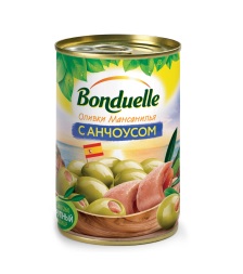 Бондюэль Оливки Мансанилья с анчоусом 314 мл