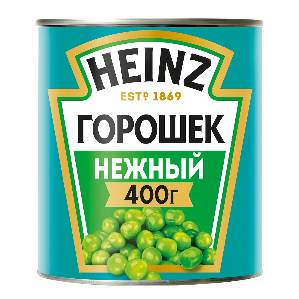 Heinz Горошек зеленый консервированный, 400г