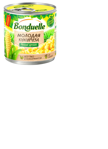 Кукуруза Бондюэль МОЛОДАЯ в зернах 425мл