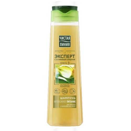 ЧИСТАЯ ЛИНИЯ Шампунь Интенсивное питание 400мл*12