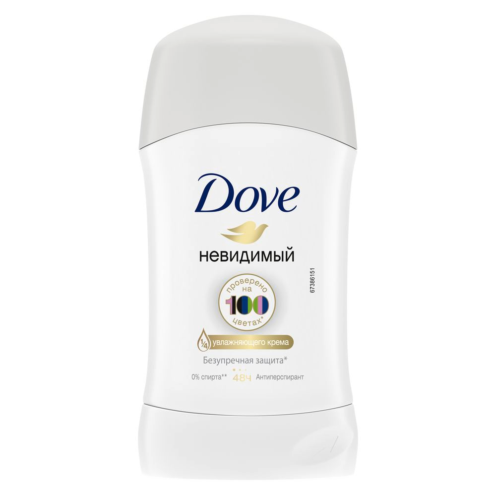 DOVE антиперспирант-дезодорант стик Невидимый 40 мл