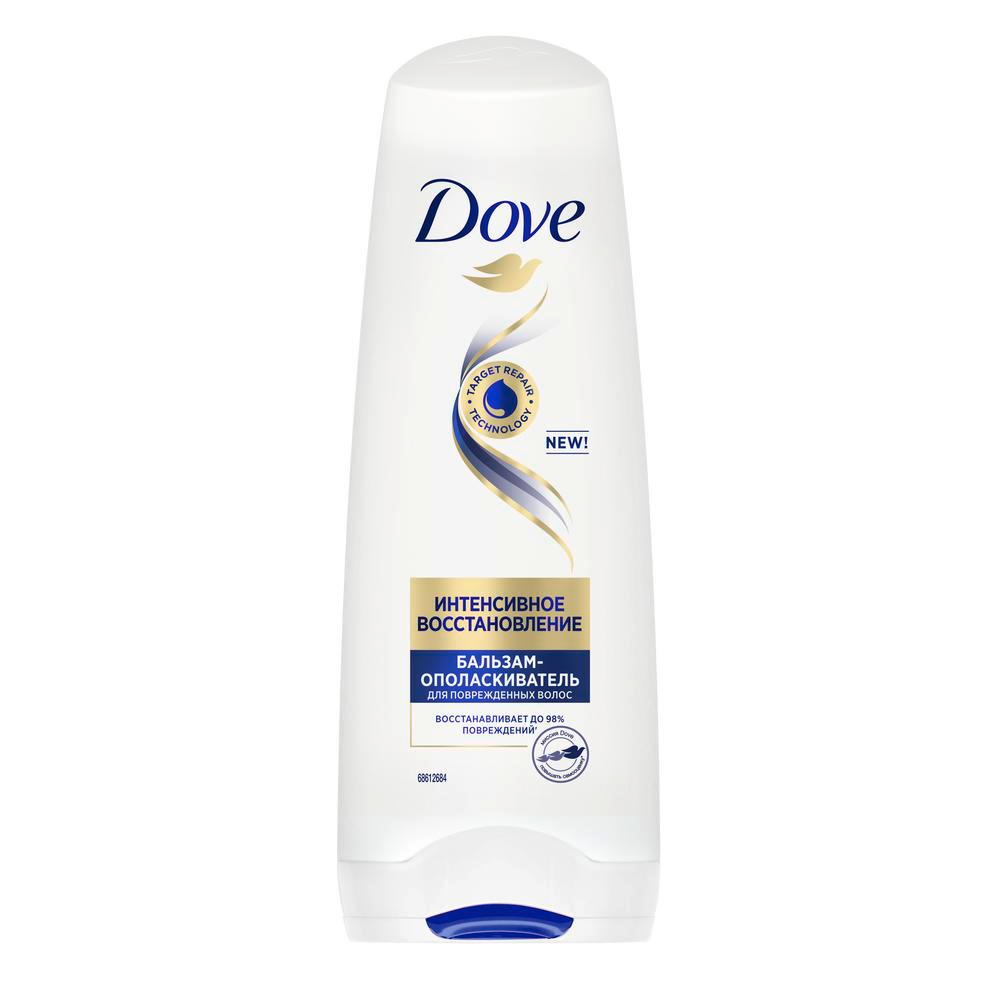 DOVE Hair Therapy бальзам-ополаскиватель для поврежденных волос Интенсивное восстановление 200 мл