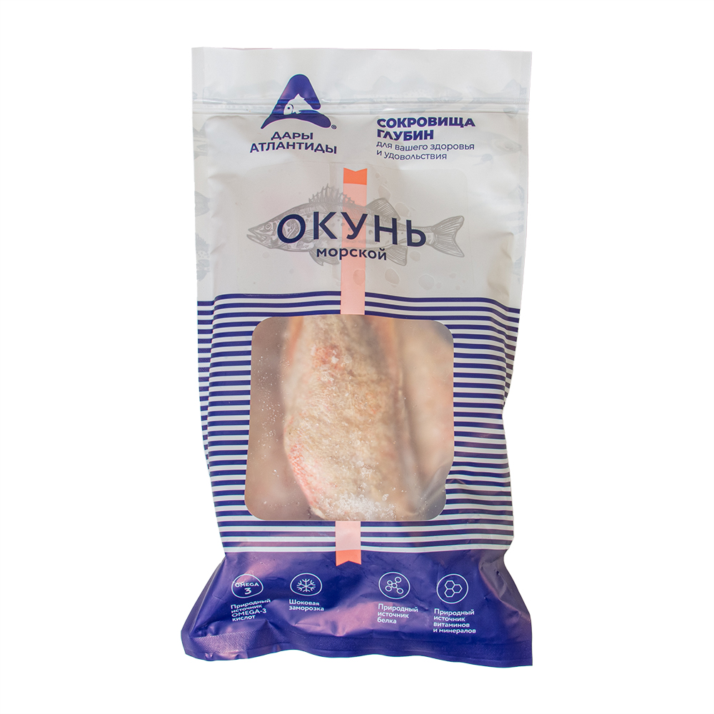 Окунь морской Дары Атлантиды вес/фас