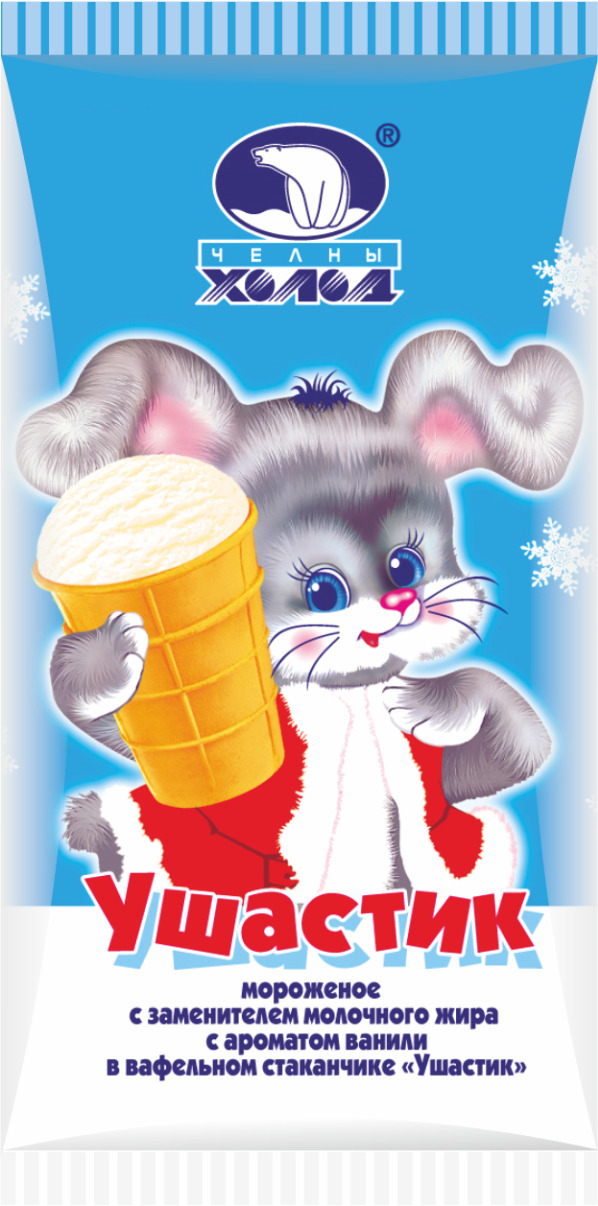 Мороженое НЧ стакан Ушастик ван 30*70г (870)