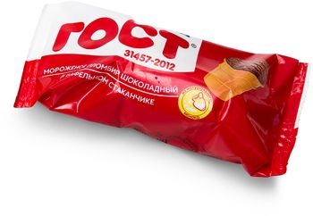 Мороженое НЧ стакан ГОСТ шок 30*80г (874)