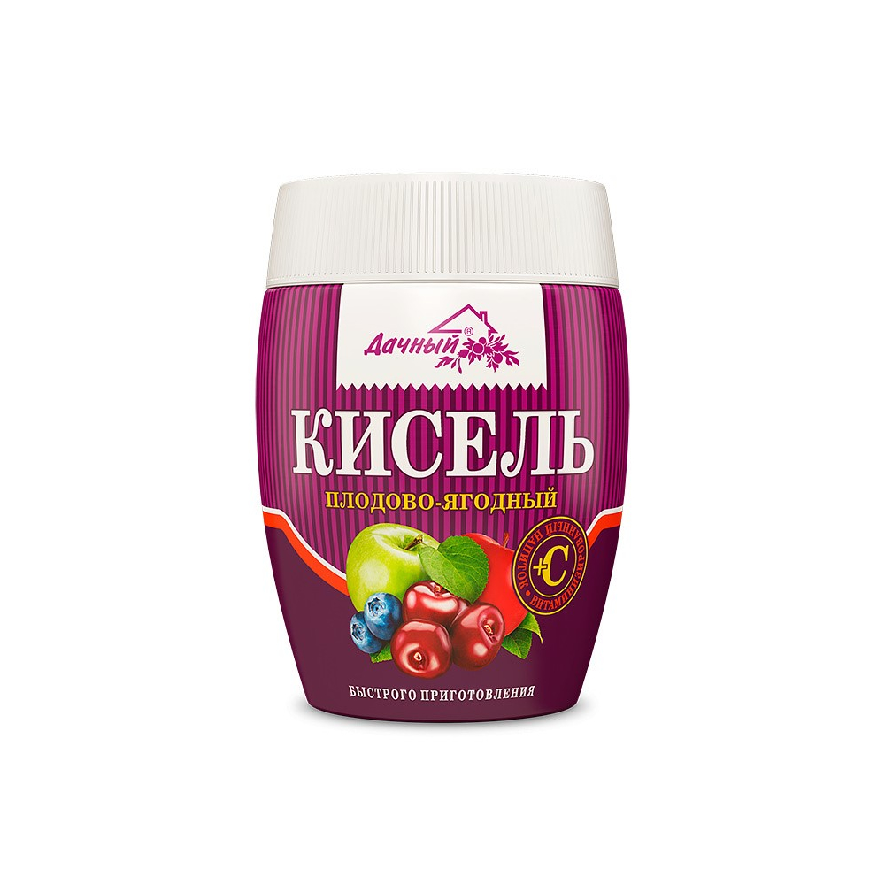 ДАЧНЫЙ Кисель гранула плодово-ягодный ПЭТ 300x12