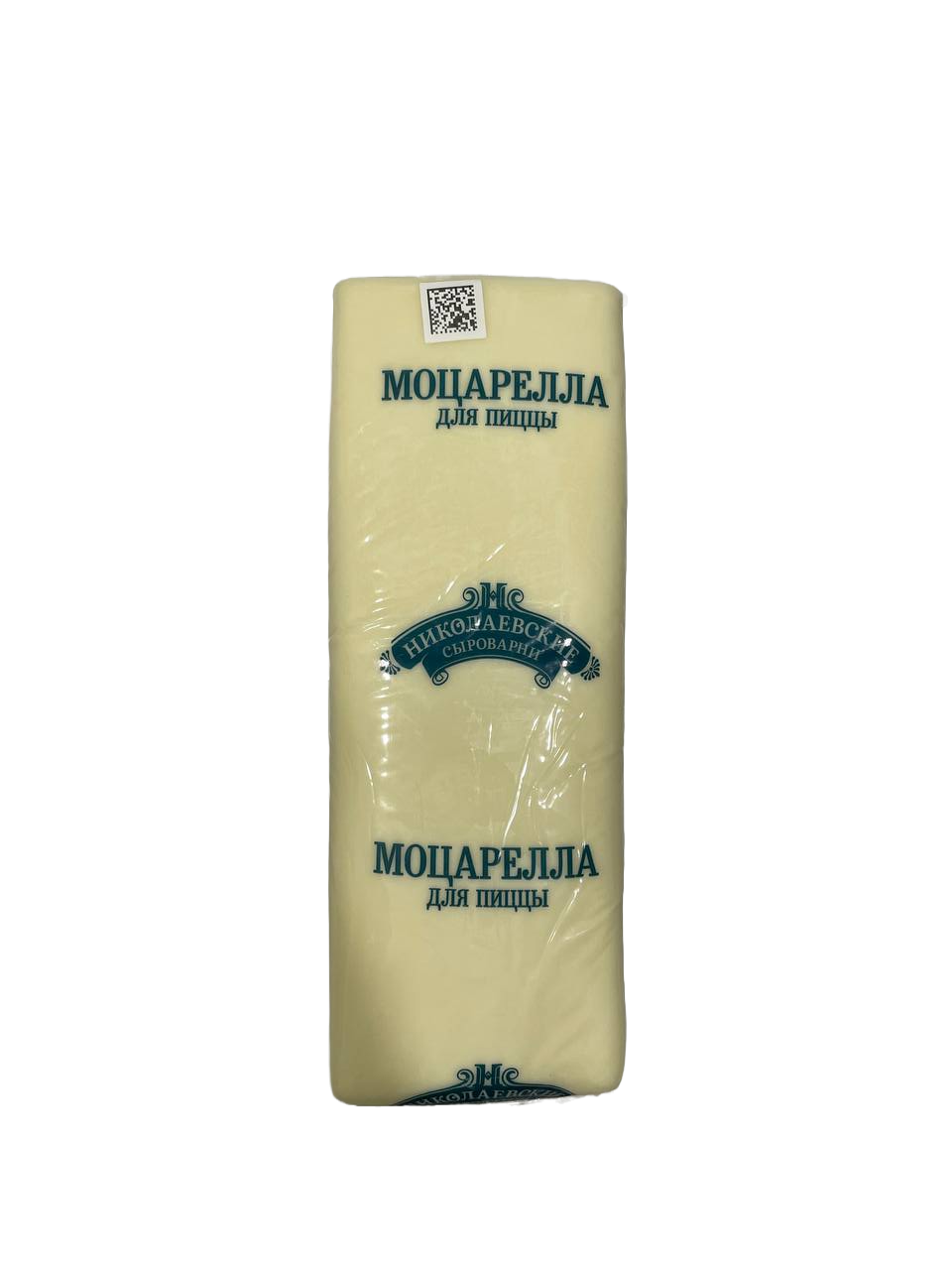 Сыр Николаевские сыроварни Моцарелла для пиццы 40% Брус Пленка 2 кг