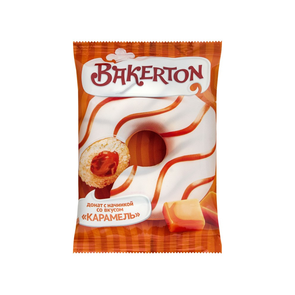 ДОНАТ глазированный Карамель со вкусом карамели (в ИНД УП) 67г*32