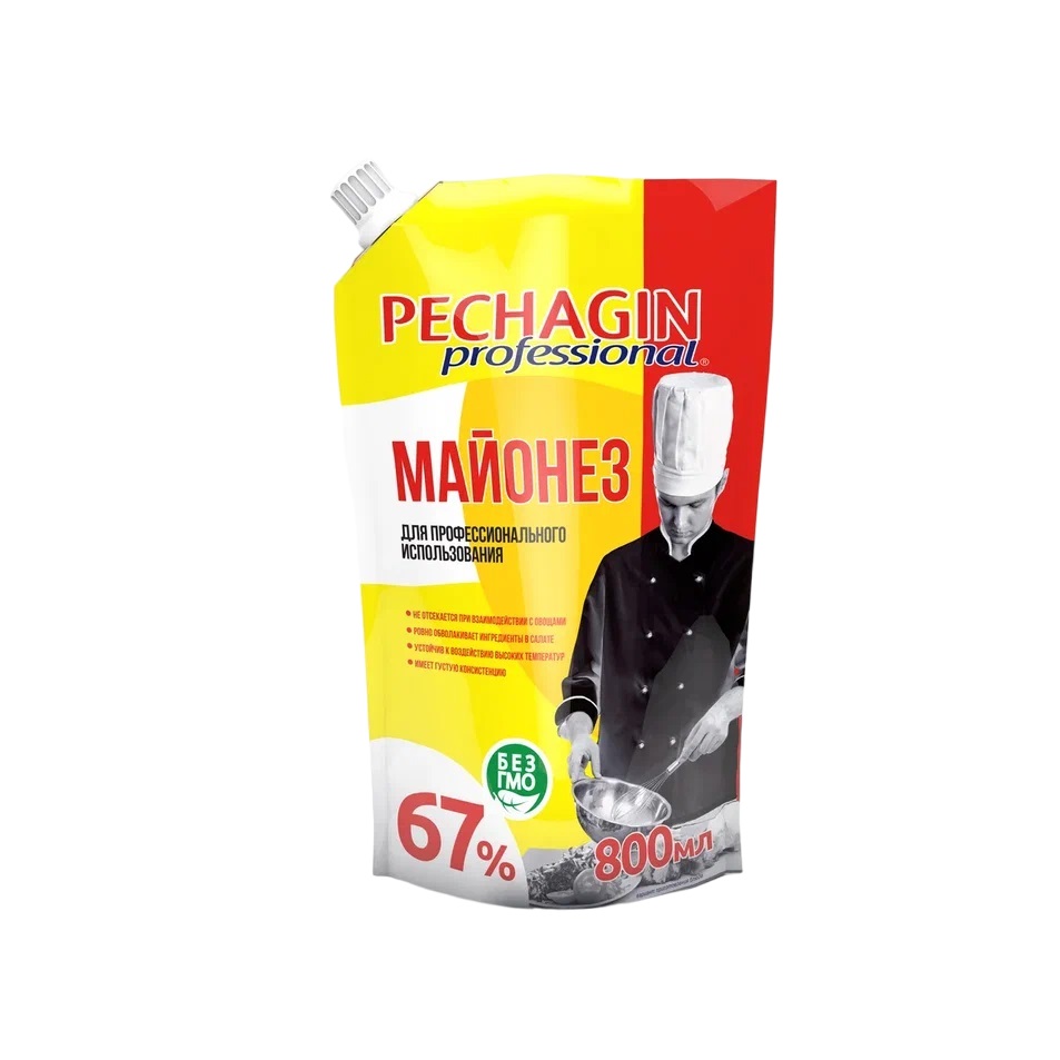 Майонез Печагин Профи 67% 800мл