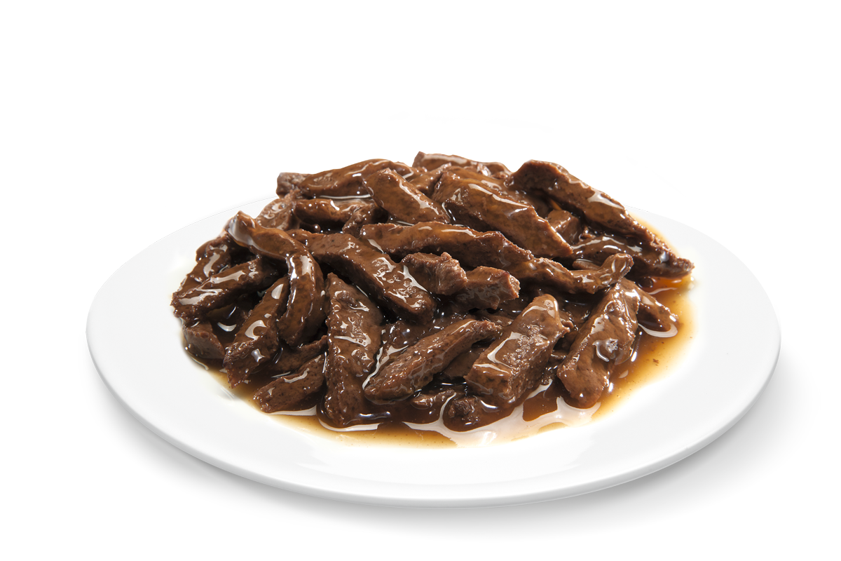 Влажный полнорационный корм Perfect Fit для взрослых кошек, с говядиной в соусе, 28х75г