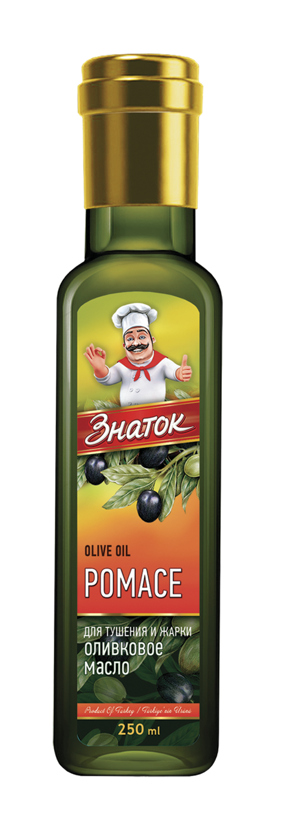 Оливковое масло Pomace ЗНАТОК 250мл*12шт