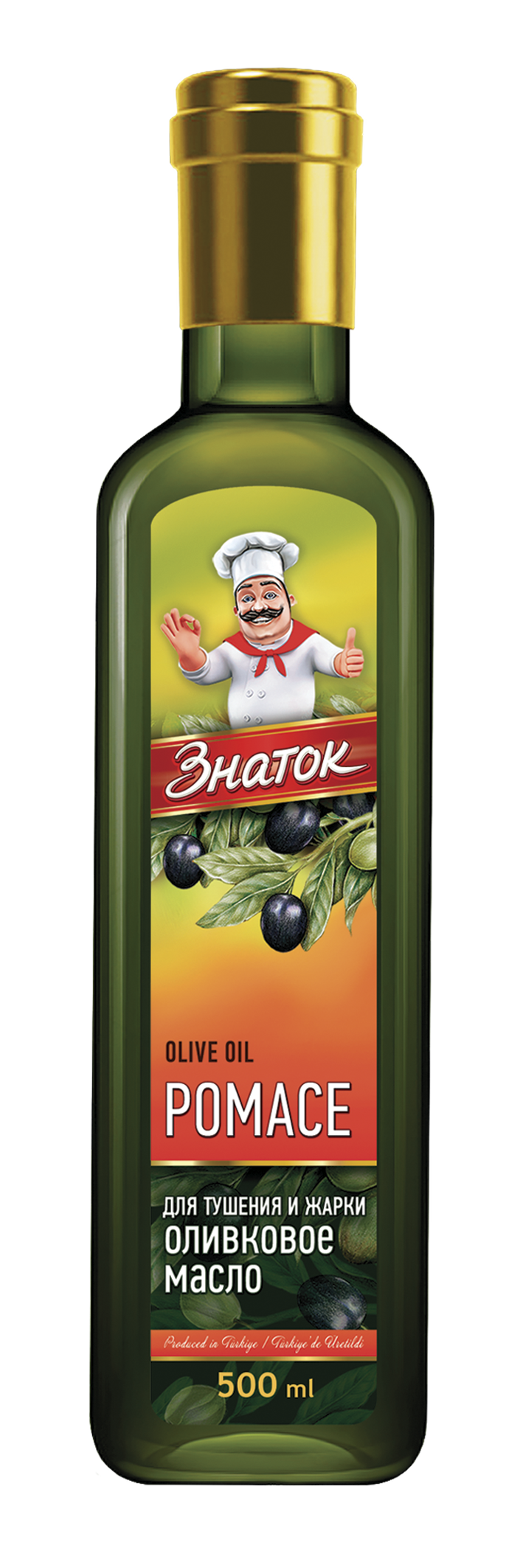 Оливковое масло Pomace ЗНАТОК 500мл*12шт