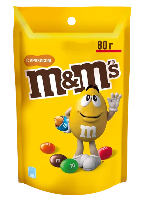 М&М арахис 28*80г Everest вс
