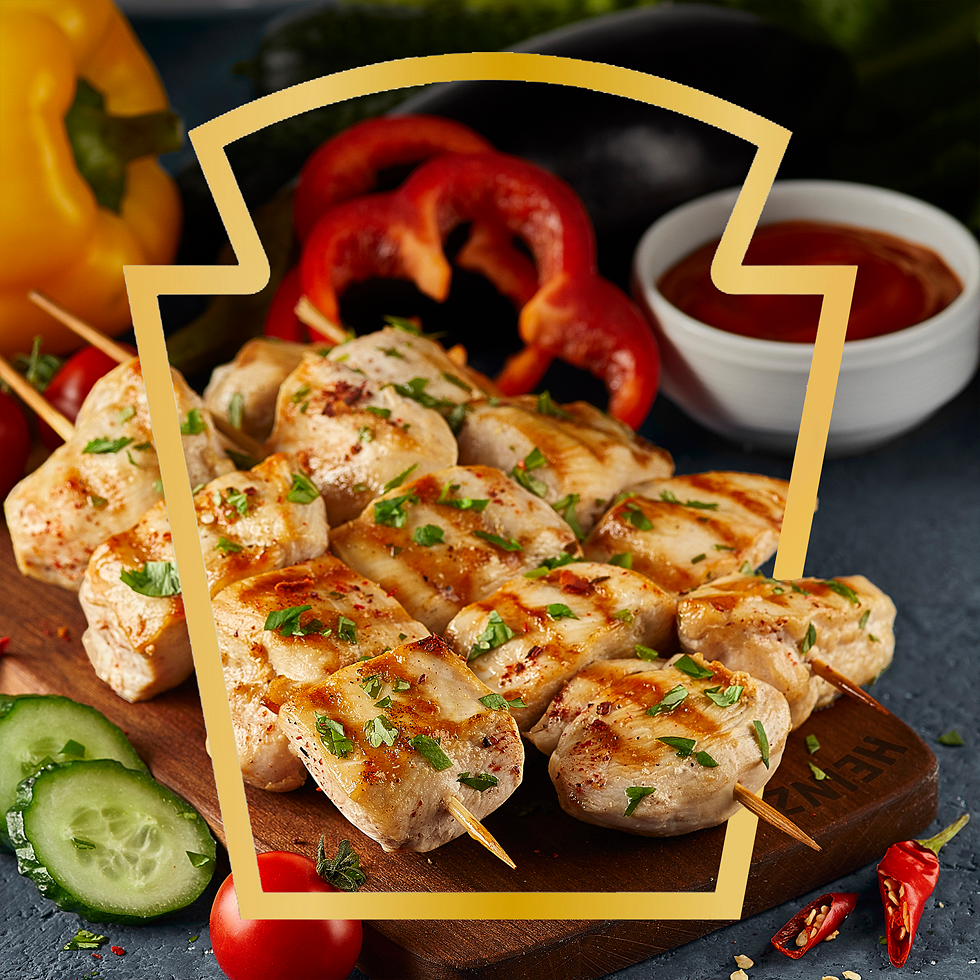 Кетчуп томатный Heinz для гриля и шашлыка, дой-пак, 320г