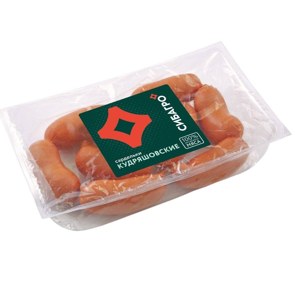 Сардельки СИБАГРО Кудряшовские охл Ч/Р МГС кг