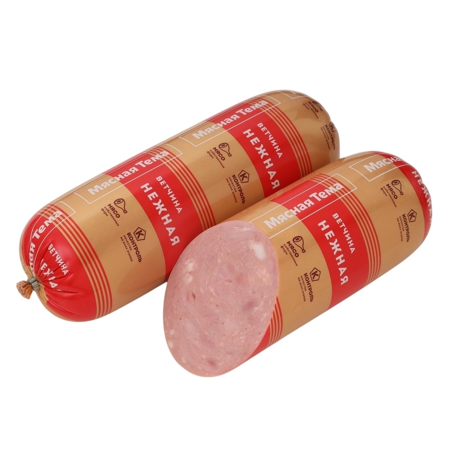 Ветчина СИБАГРО Нежная охл П/О Мясная тема кг