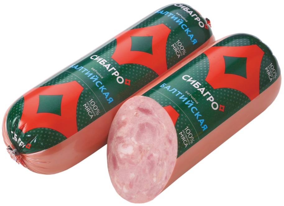 Ветчина СИБАГРО Балтийская охл П/О кг