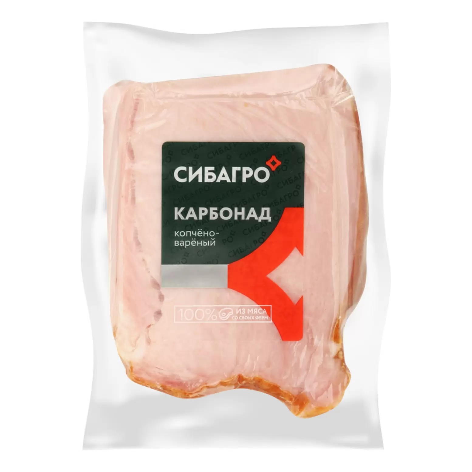 Деликатес СИБАГРО К/В Карбонад охл ВУ 0,35кг