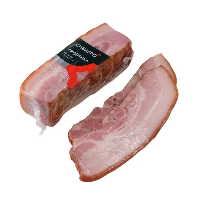 Деликатес СИБАГРО В/К Грудинка охл ВУ 0,35кг