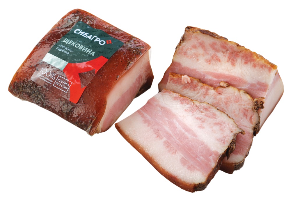 Деликатес СИБАГРО В/К Щековина охл ВУ кг