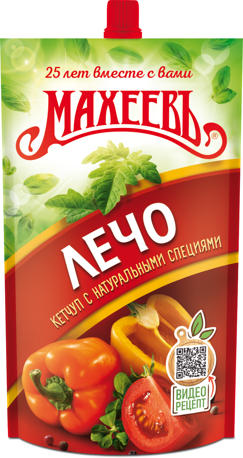 Кетчуп Махеев Лечо Д/П 300 г